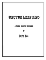 Cactus Leaf Rag piano sheet music cover